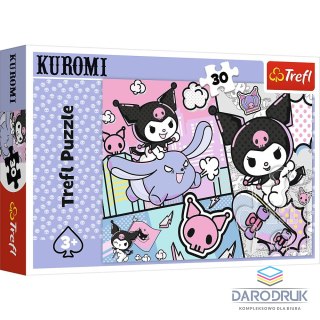 Trefl Puzzle Zabawy z Kuromi 30 el. Trefl (18325)