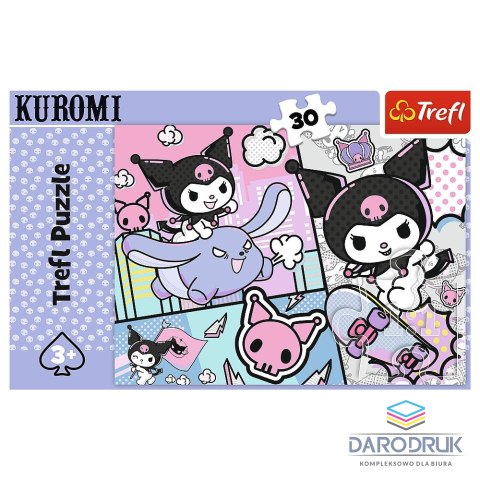 Trefl Puzzle Zabawy z Kuromi 30 el. Trefl (18325)