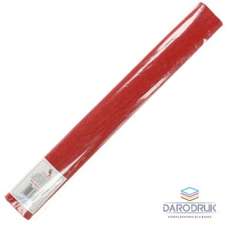 Tymos Bibuła marszczona marszczona 108 czerwona ciemna 500mm x 2000mm Tymos