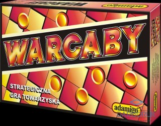 Adamigo Gra planszowa WARCABY warcaby Adamigo