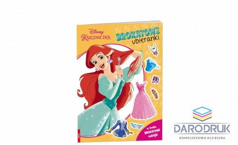 Ameet Książka dla dzieci Disney Księżniczka Brokatowe ubieranki Ameet (SDLB-9104)
