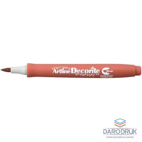 Artline Marker specjalistyczny decorite wkład brązowy pędzelek końcówka Artline (AR-035 6 2)