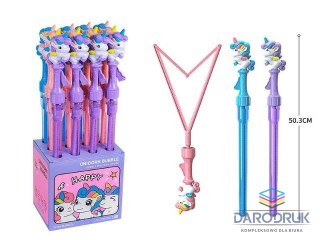Bigtoys Bańki mydlane rozkładane 50cm jednorożec Bigtoys (BBAŃ0776)