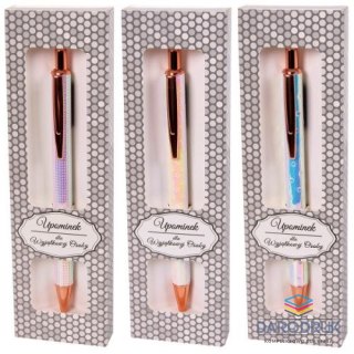 Cresco Długopis żelowy DREAM wkład niebieski 1,0mm Cresco (750026)