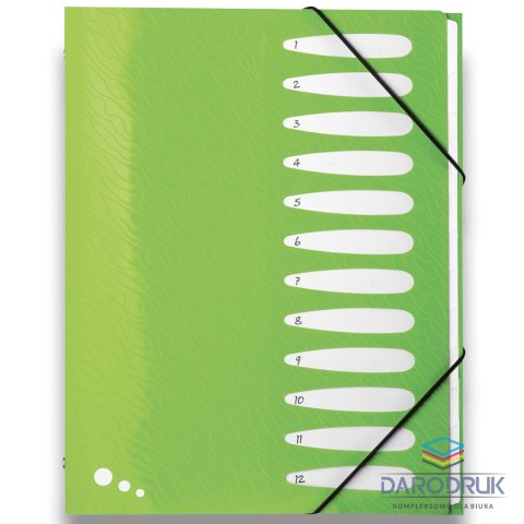 Elba Teczka z przegródkami Art Pop A4 kolor: mix 12 przegródek Elba (400058483)