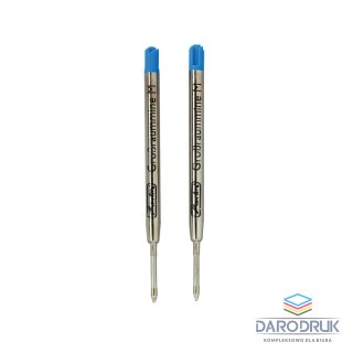 Herlitz Wkład do długopisu 2 szt 8608804 wkład niebieski Herlitz (300010364)