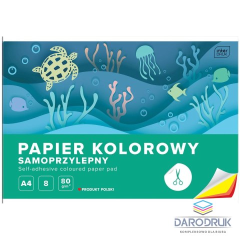 Interdruk Zeszyt papierów kolorowych Interdruk
