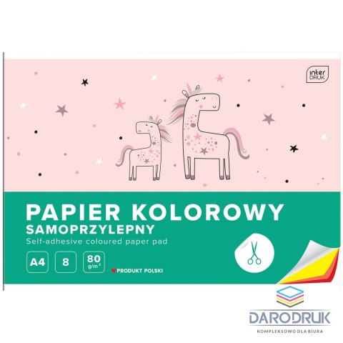 Interdruk Zeszyt papierów kolorowych Interdruk