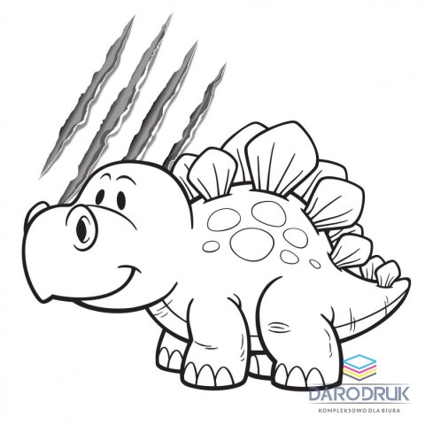 Kolorowanka Dino świat
