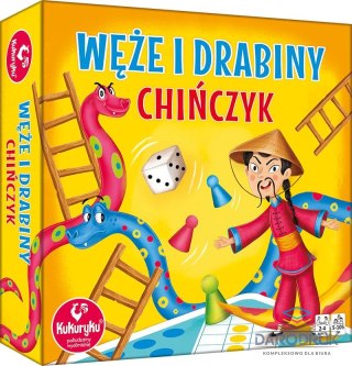 Kukuryku Gra edukacyjna WĘŻE I DRABINY & CHIŃCZYK Kukuryku
