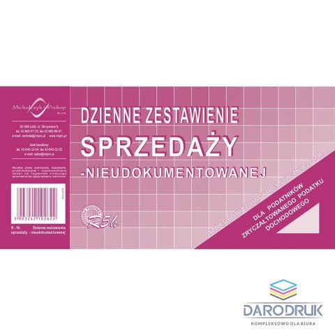 Michalczyk i Prokop Druk offsetowy 1/3 A4 Michalczyk i Prokop (R05-H)