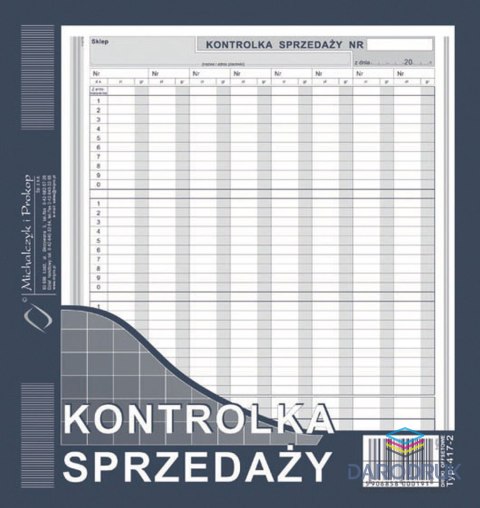 Michalczyk i Prokop Druk offsetowy 2/3 A4 O pap. 40k. Michalczyk i Prokop (417-2)