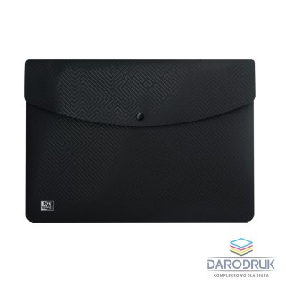 Oxford Teczka plastikowa na guzik Urban A5 czarny [mm:] 180x250 Oxford (400147027)