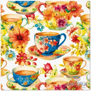Paw Serwetki TaT Summer Tea mix bibuła [mm:] 330x330 Paw (TL126300)