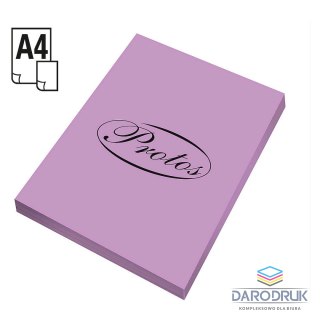 Protos Papier kolorowy A4 fioletowy 50k. 160g [mm:] 210x297 Protos