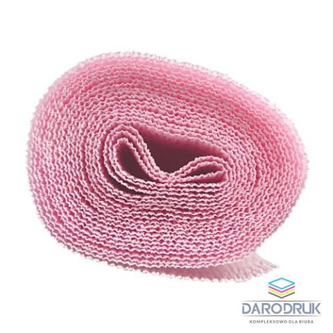 Sdm Bibuła marszczona RÓŻOWA różowa jasna 50mm x 250mm Sdm (5549)
