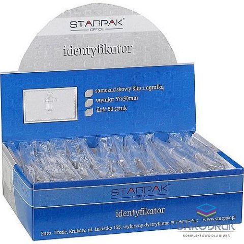 Starpak Identyfikator [mm:] 57x90 Starpak
