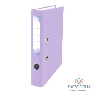 Strigo Segregator dźwigniowy A4/50 FIOLETOWY pastelowy 5905658854720 PETITTE OFFICE A4 50mm fiolet Strigo (PO54720)