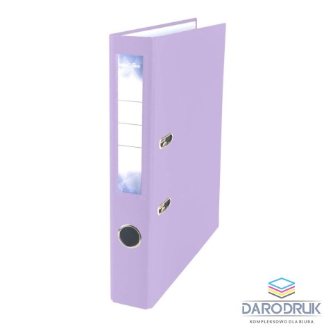 Strigo Segregator dźwigniowy A4/50 FIOLETOWY pastelowy 5905658854720 PETITTE OFFICE A4 50mm fiolet Strigo (PO54720)