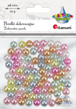 Titanum Perełki Craft-Fun Series 6mm mix Titanum (BJ25042729)