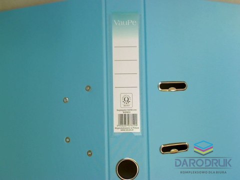 VauPe Segregator dźwigniowy biznes A4 50mm niebieski VauPe (078/19)
