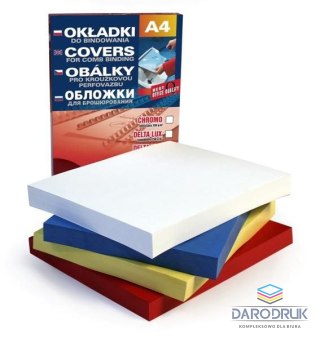 Argo Karton do bindowania A4 delta bordowy 250g Argo