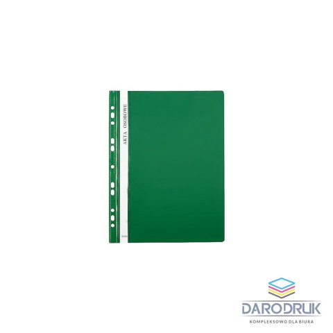 Biurfol Skoroszyt A4 akt osobowych zielony folia Biurfol (St-23-02)