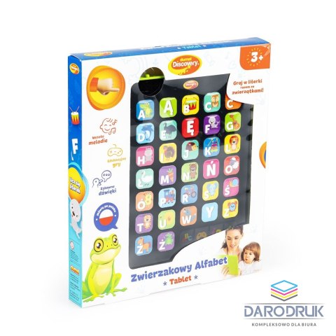 Discovery Zabawka edukacyjna TABLET ZWIERZAKOWY ALFABET Discovery (DD83112)
