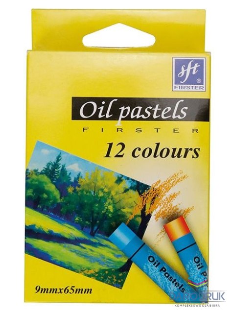 Firster Pastele olejne 12 kol. Firster (FOP-12)