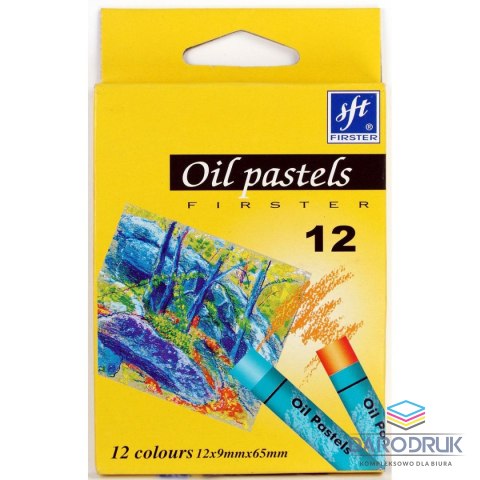 Firster Pastele olejne 12 kol. Firster (FOP-12)