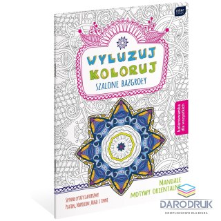 Interdruk Kolorowanka Wyluzuj Koloruj Szalone bazgroły Interdruk (MAB5WYL)