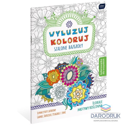Interdruk Kolorowanka Wyluzuj Koloruj Szalone bazgroły Interdruk (MAB5WYL)