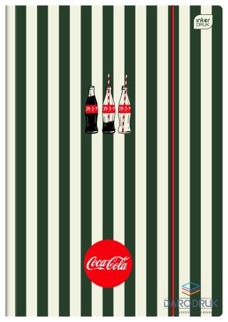 Interdruk Teczka kartonowa na gumkę COCA COLA SOFT TOUCH A4 mix Interdruk