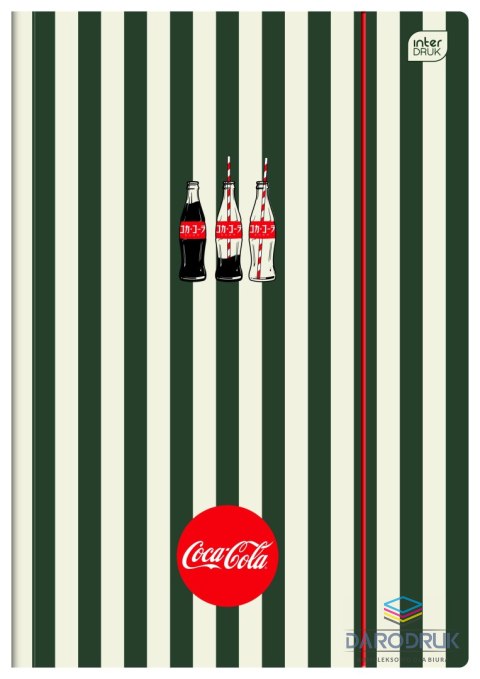 Interdruk Teczka kartonowa na gumkę COCA COLA SOFT TOUCH A4 mix Interdruk