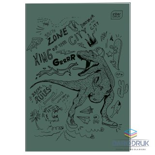 Interdruk Zeszyt A4 32k. 70g krata kolorowa Interdruk (ZEA432K#)