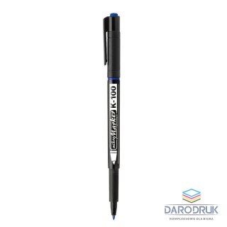 Kamet Foliopis CD mikro marker K-100 niebieski