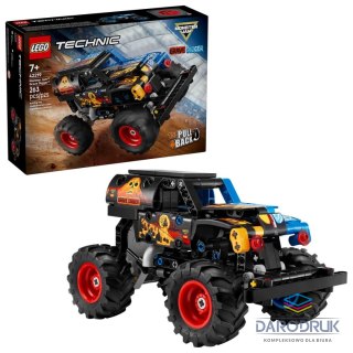 Lego Klocki konstrukcyjne Technic Monster Jam™ Grave Digger™ Ogień i lód Lego (42219)
