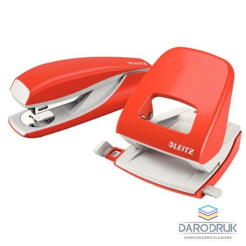 Leitz Zszywacz Wow NeXXt Series czerwony jasny 30k (55020020) Leitz