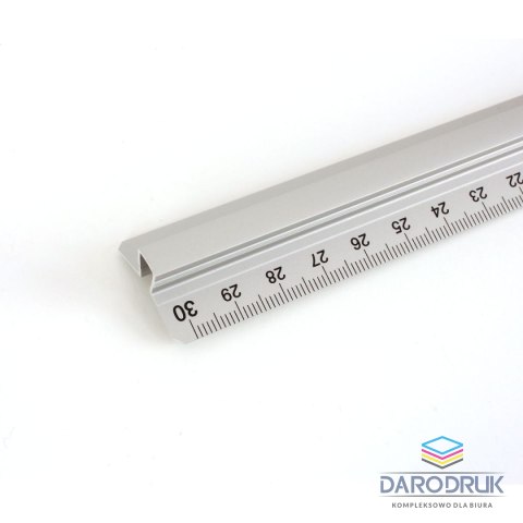Leniar Linijka aluminiowa 30cm Leniar (30317)