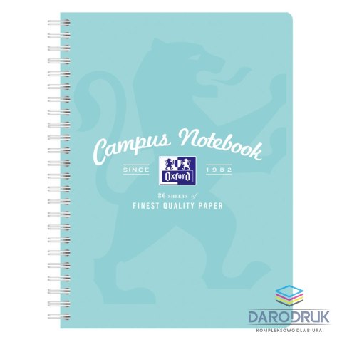 Oxford Notes (notatnik) B5+ Campus Pastel 80k. krata Oxford (400160107)