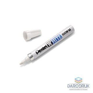 Pentel Marker olejowy wkład biały okrągła końcówka Pentel