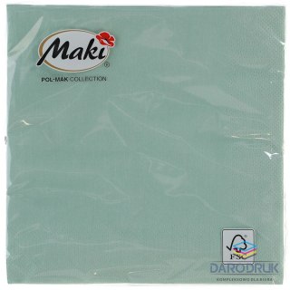 Pol-mak Serwetki zielony jasny bibuła [mm:] 330x330 Pol-mak (00049)