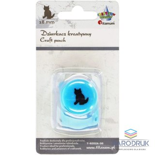 Titanum Dziurkacz ozdobny Craft-Fun Series 18mm kot Titanum (T-8202A-96)