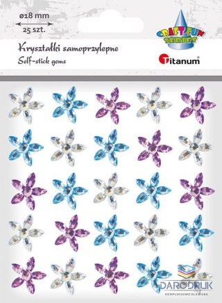 Titanum Kryształki Craft-Fun Series 25 szt mix Titanum (23mH0381)