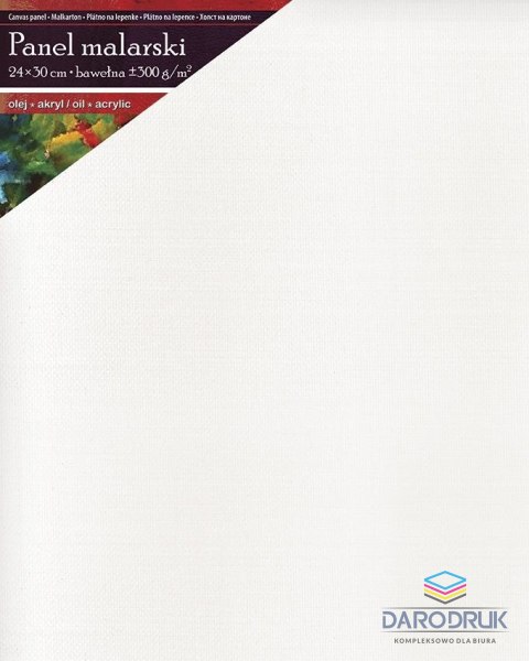 Titanum Panel bawełniany malarski Titanum 240x300 mm 300gr