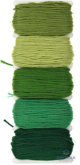 Titanum Włóczka Craft-Fun Series Mulina 5 kol. Titanum (2324051-2)