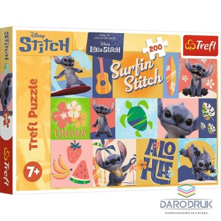 Trefl Puzzle Stitch Hawajskie przygody 200 el. Trefl (13331)