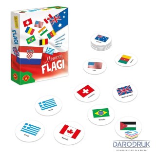 Alexander Gra edukacyjna Memosy - Flagi Alexander (26993)