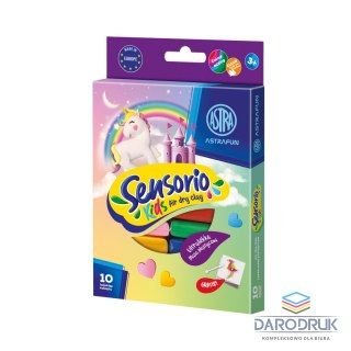 Astra Masa plastyczna dla dzieci Jednorożec Sensorio Kids mix Astra (336124022)