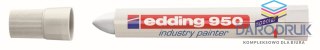 Edding Marker specjalistyczny 950 wkład biały 10mm okrągła/ścięta końcówka Edding
